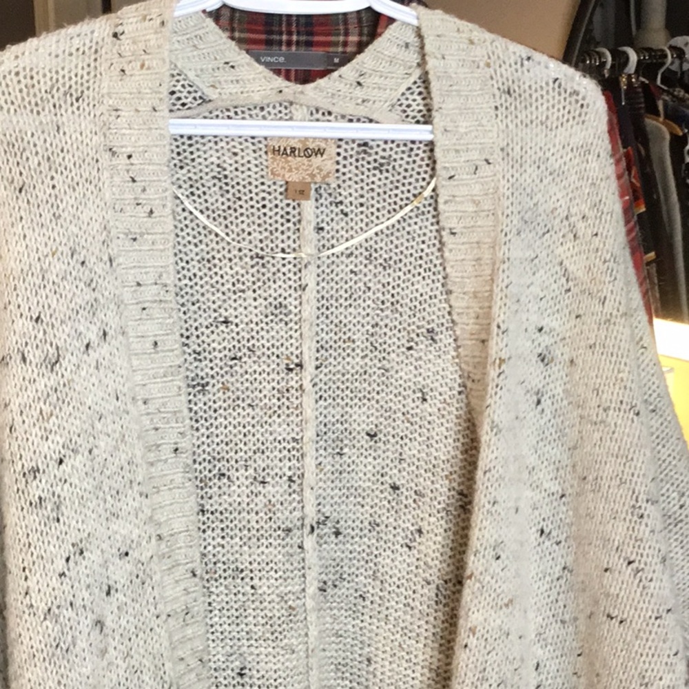 Harlow Women's Speckled Cream Cardigan - Picture 1 of 1